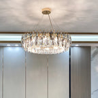 Crystal Atmosphere Chandelier: Modern Luxury for Living Room, Dining Room, Bedroom