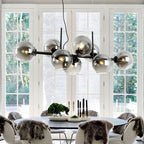 Postmodern Bean Chandelier for Living and Dining Rooms by Samsarah Lighting