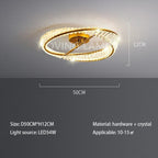 Crystal Stainless Steel Ceiling Pendant Light for Luxurious Living