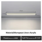 Long Strip LED Ceiling Lights for Balcony, Bedroom, Living Room, Kitchen, Dining Room & More
