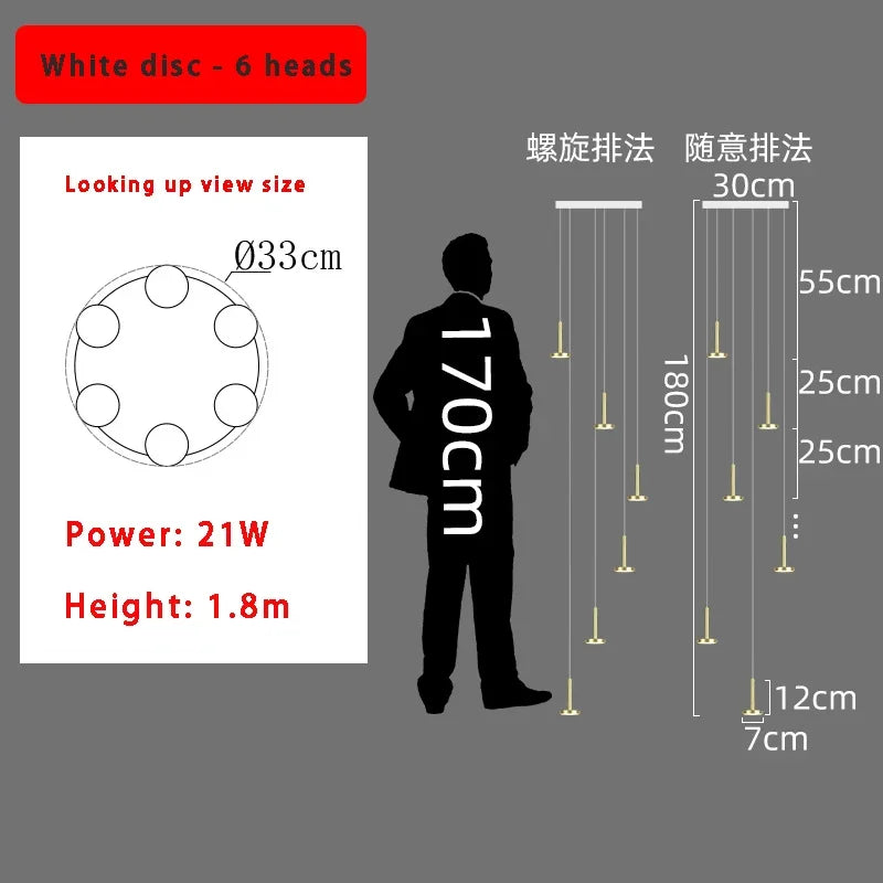 Nordic Minimalist Chandelier 2024 for Stylish Living Room Lighting & Home Decor