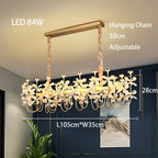 Butterfly Chandelier: Modern LED Dimmable Pendant Lamp Luxe Crystal Decor-Light 2024