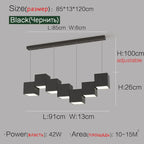 Modern Geometric Pendant Lights for Dining Room and Office