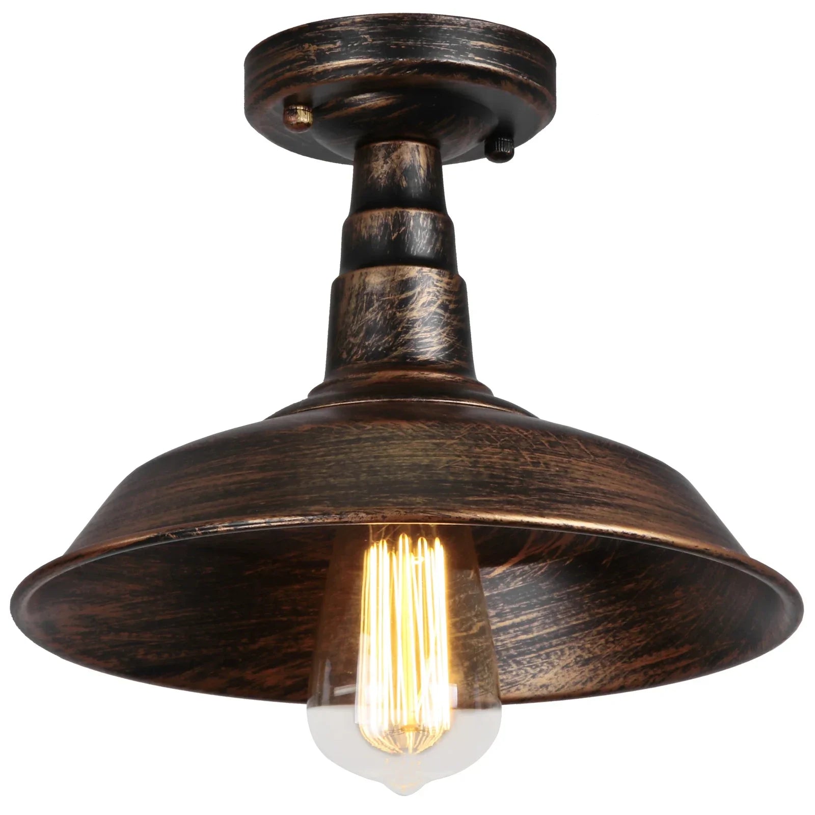 Industrial Pendant Lamp: Modern Retro Loft Chandelier for Kitchen, Living Room.