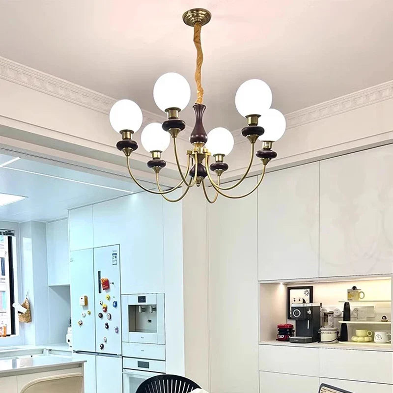 Modern Nordic Chandelier for Living Room, Bedroom, Kitchen, Hotel Decor LED Light