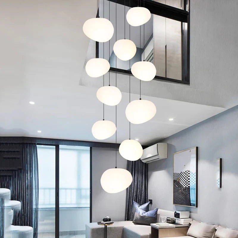 Nordic Dining Room Pendant Light Chandelier for Indoor Living Room Decor
