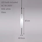 Night Flow Teardrop Glass Pendant Light in Blue - Italian Design Replica