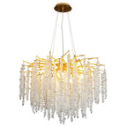 Crystal Tassel Ceiling Chandelier for Luxurious Home Decor