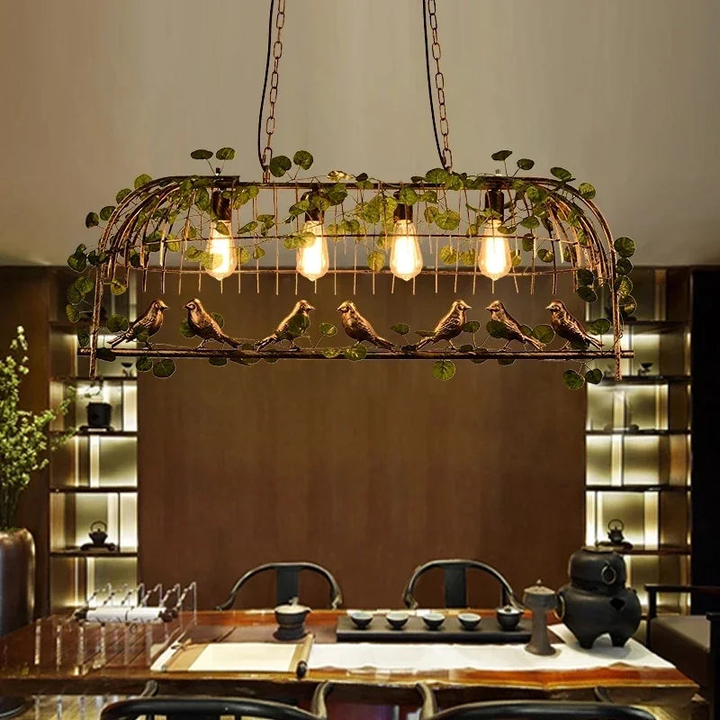 Birdcage Pendant Lights: Elegant Decoration for Restaurants, Bars, and Living Rooms