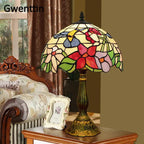 Tiffany Style Stained Glass Led Table Lamp