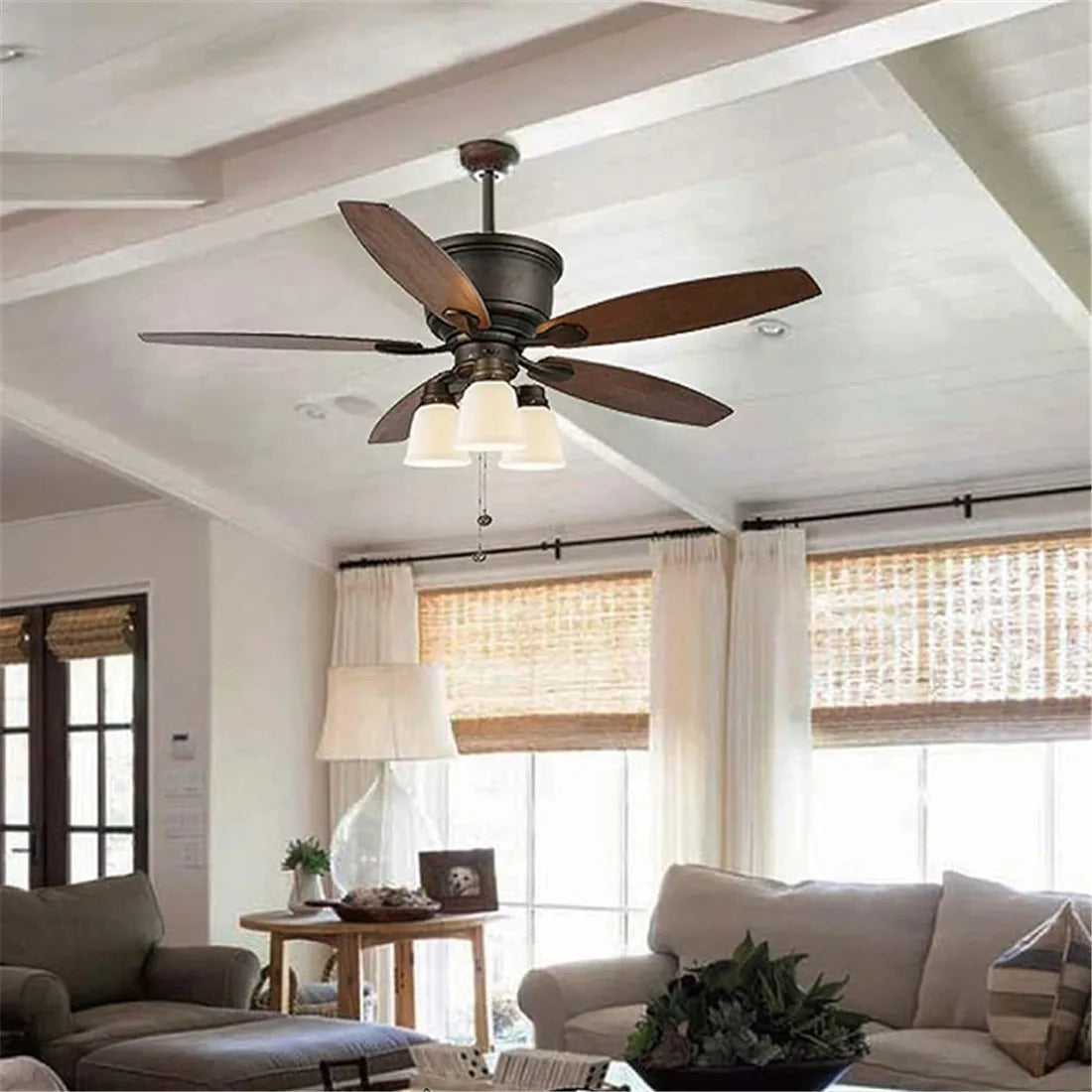 Frosted Glass Bell Shades - Ceiling Fan Chandelier Wall Sconces Replacements