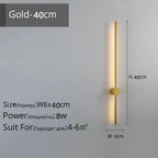 LED Strip Wall Lamp for Creative Staircase Aisle Background Wall Lights