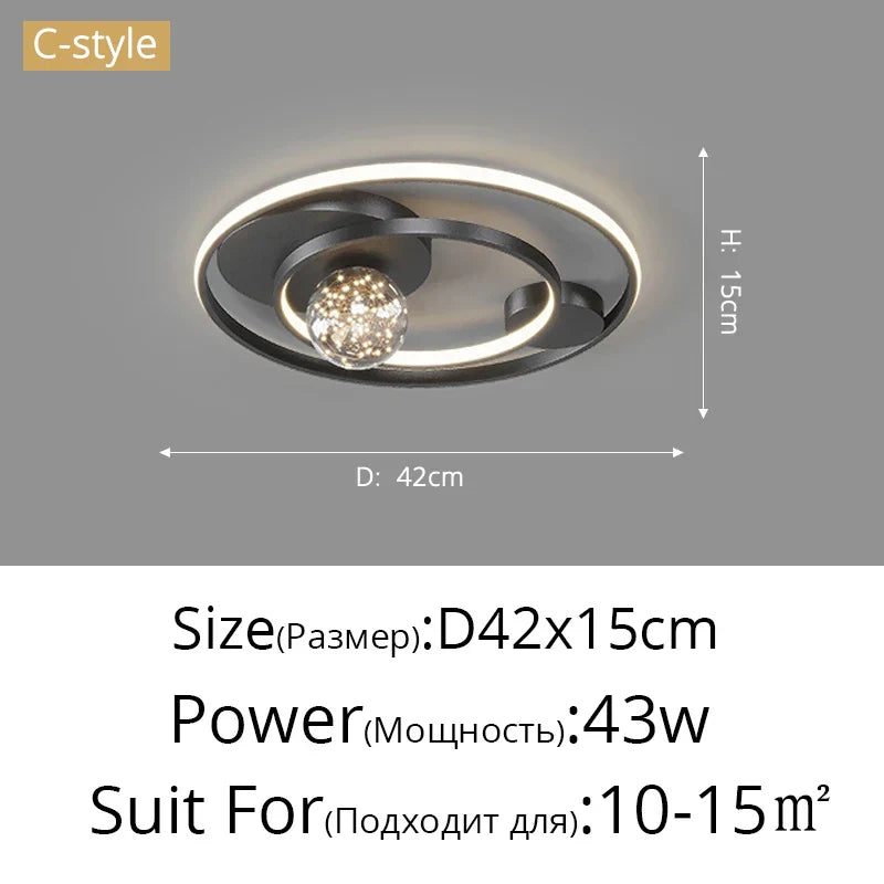 Gypsophila Chandelier: Modern Ceiling Light for Living Room, Bedroom, Home.