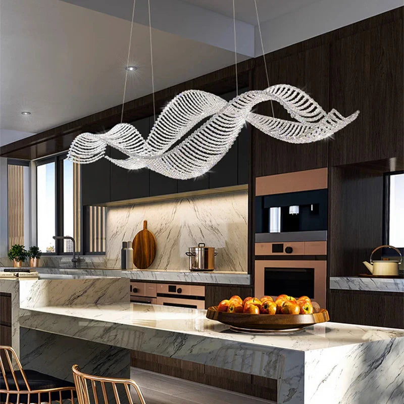 Modern LED Pendant Chandeliers for Living and Dining Room Lighting