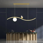 Butterfly Chandelier: Modern Minimalist Pendant Lamp for Dining Room, Study, Bar