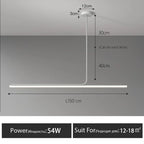 Modern LED Chandelier Dining Room Study Bar Table Lamp