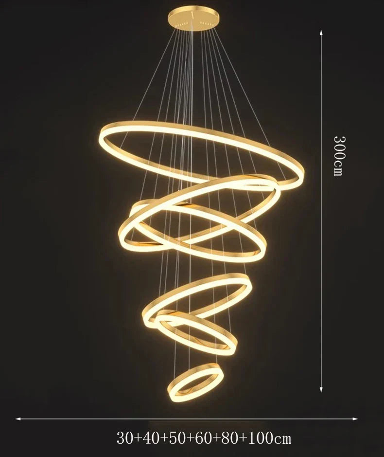 Modern LED Pendant Chandeliers for Home Decor and Indoor Lighting