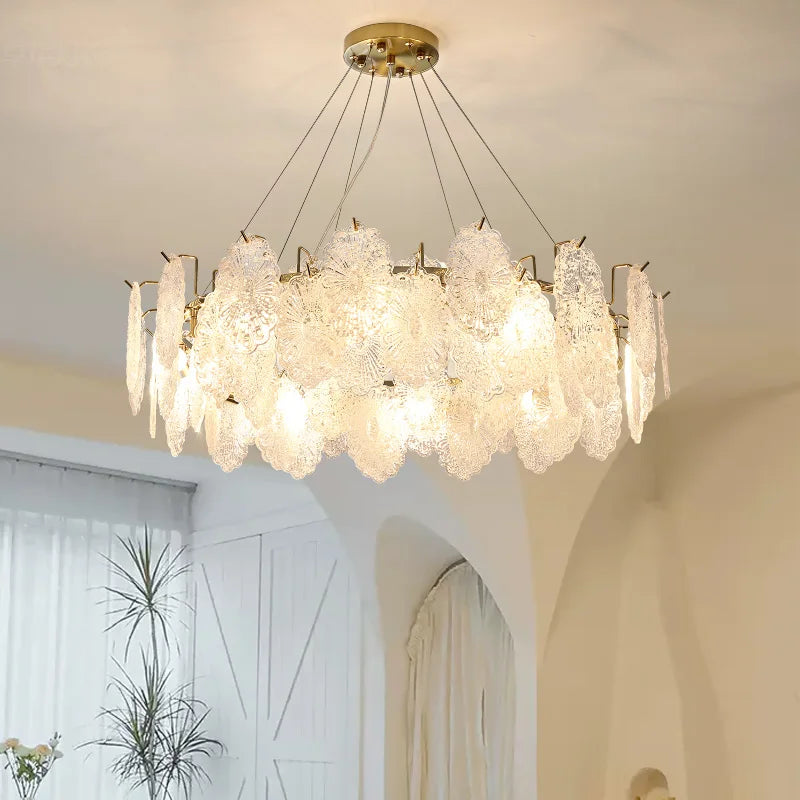 Crystal Chandelier: Modern Luxury Master Bedroom French Light for Living Room