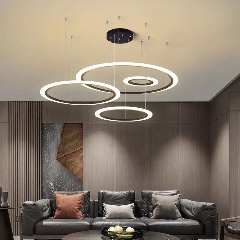 Modern Indoor Pendant Lights LED Chandelier Ceiling Lamp Dining Room Lighting