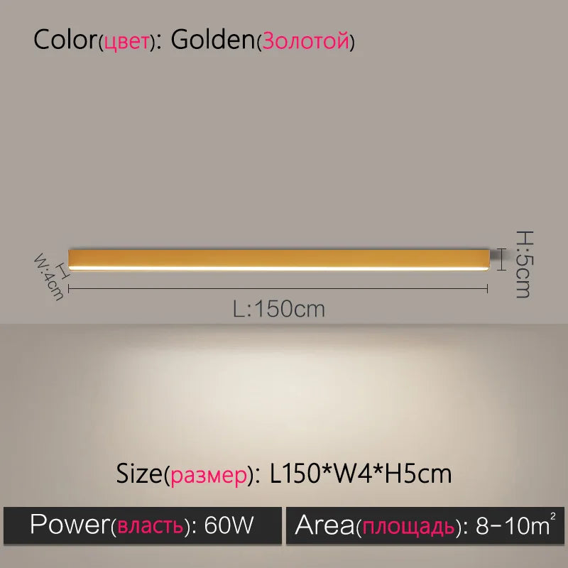 LED Ceiling Lamp | Modern Nordic Lighting for Living Room, Kitchen, Bedroom & Office