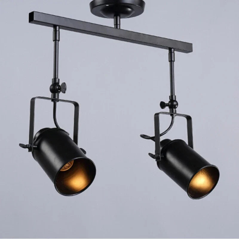 Retro Loft Industrial Spotlight Pendant Light for Kitchen Bar Lighting