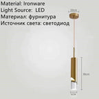 Marble Design LED Pendant Lamp for Bedroom, Dining Room, Aisle, Corridor, and Bar