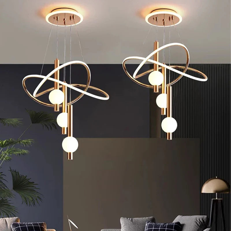 Modern Dine Room Pendant Lights LED Chandelier Ceiling Lamp Fixture