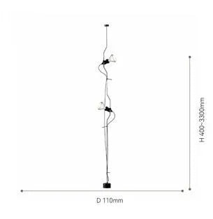 Adjustable Pendant Lamp for Bedroom and Living Room décor