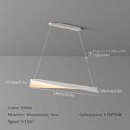 Modern LED Chandelier for Ceiling Restaurant, Creative Pendant Lights, Minimalist Loft Room Decor.