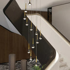 Modern Fashion Long-Line Chandelier for Living & Dining Rooms