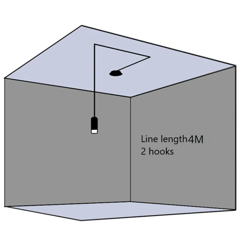 LED Black Vintage Wall Lamp for Modern Living Room and Kitchen