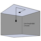 LED Black Vintage Wall Lamp for Modern Living Room and Kitchen