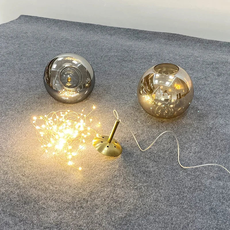 Amber Glass Chandelier: Luxury Lighting for Bedroom, Dining Room, Kitchen, Restaurant & Art Decor