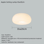 Apple Shape LED Ceiling Chandelier for Bedroom, Kitchen & Dining Room