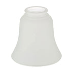 Frosted Glass Bell Shades - Ceiling Fan Chandelier Wall Sconces Replacements