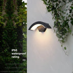 LED Waterproof Outdoor Wall Lights Sensor Lamp for Porch Garden Balcony