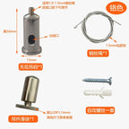 Wire Rope Tensioner Clamp for Chandelier Lighting Fixtures