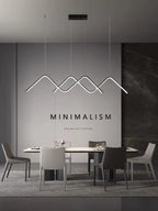 Geometric LED Pendant Lights Modern Minimalist Chandelier Lighting