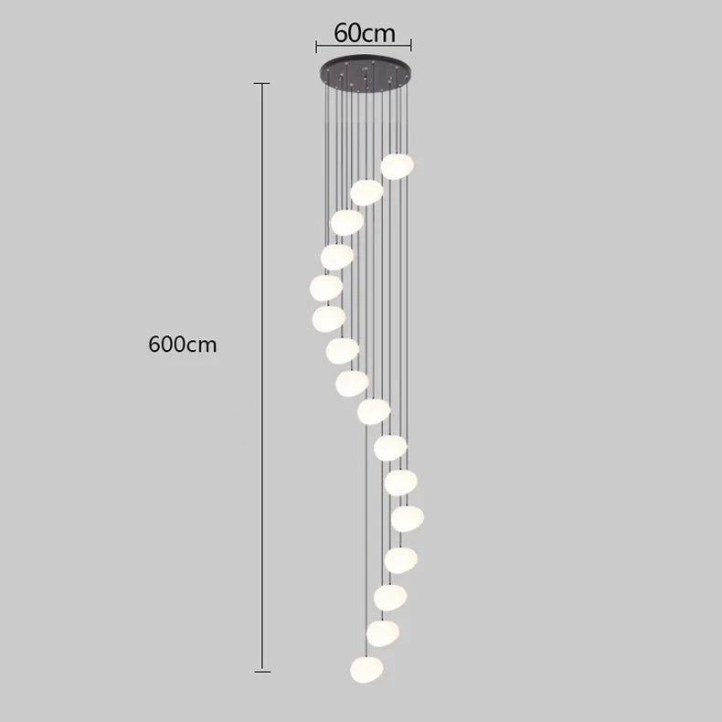 Nordic Dining Room Pendant Light Chandelier for Indoor Living Room Decor