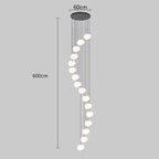 Nordic Dining Room Pendant Light Chandelier for Indoor Living Room Decor