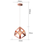 Retro Loft Industrial Pendant Light Chandelier Home Kitchen Decor Lampshade