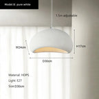 Wabi-sabi Pendant Light for Home Decor, Modern Chandelier for Living Room, Bedroom, Dining Area