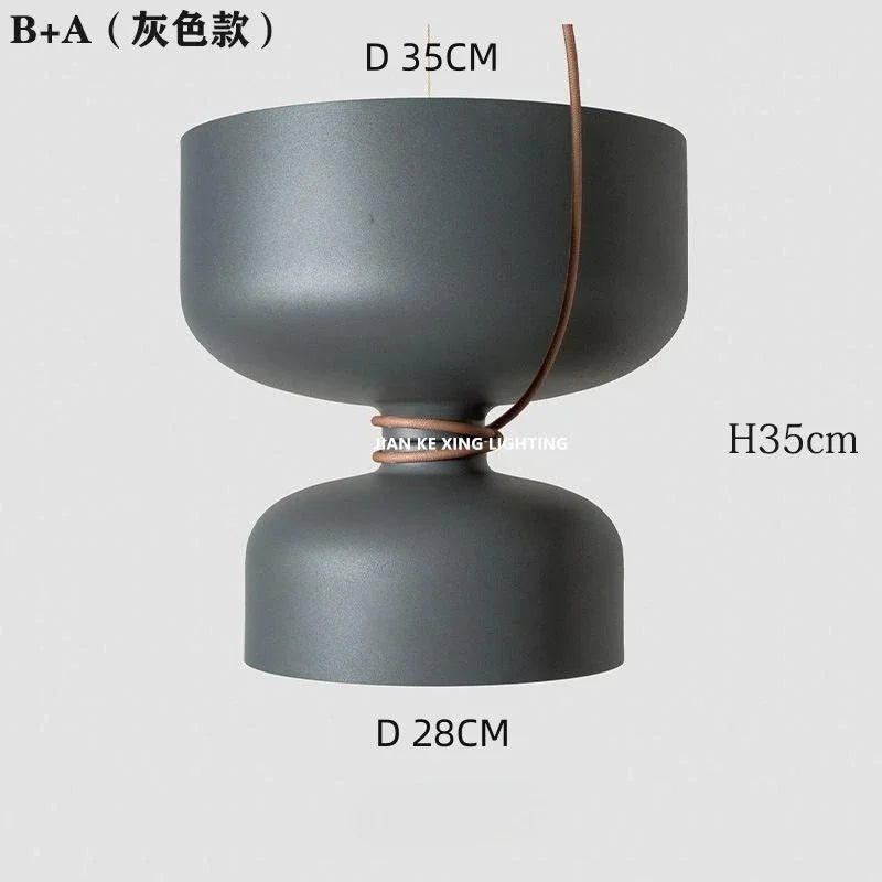 Designer Iron Chandelier LED Pendant Light for Indoor Decor