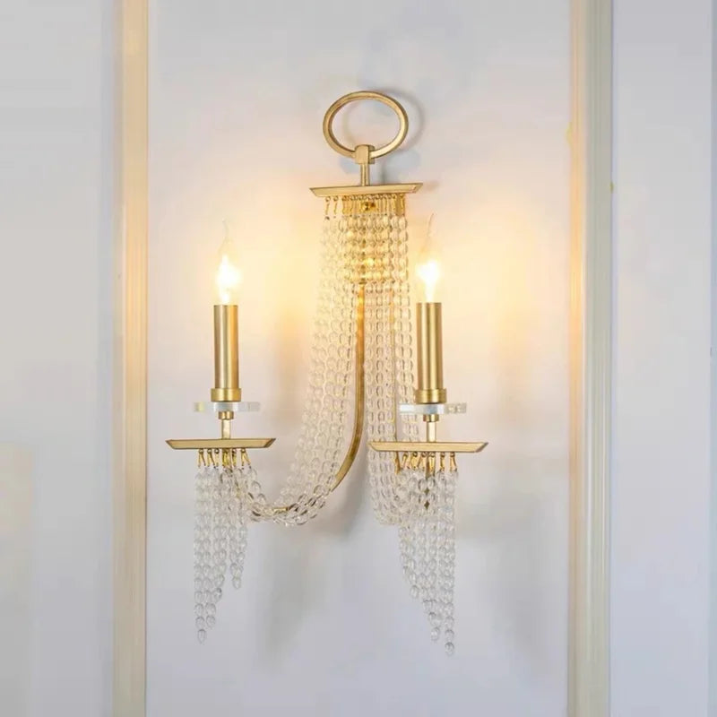 Crystal Chandelier: Luxury Hanging Lamp for Romantic Indoor Decor