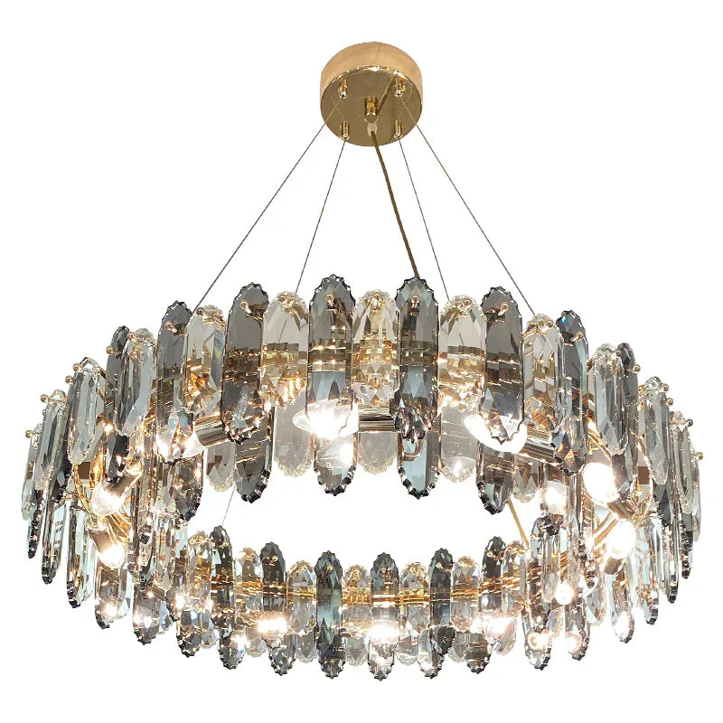 Crystal Chandelier: Luxury Nordic Post-modern Design for Living Room, Bedroom, Dining Room