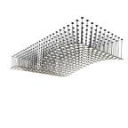 Acrylic Crystal Hanging Chandelier LED Ceiling Pendant Light for Living Room Lobby Customize Hotel