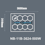 Hexagon LED Ceiling Light: High-Performance, Best-Selling, Honeycomb Design