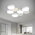 Modern Circles LED Ceiling Light for Living Room Bedroom