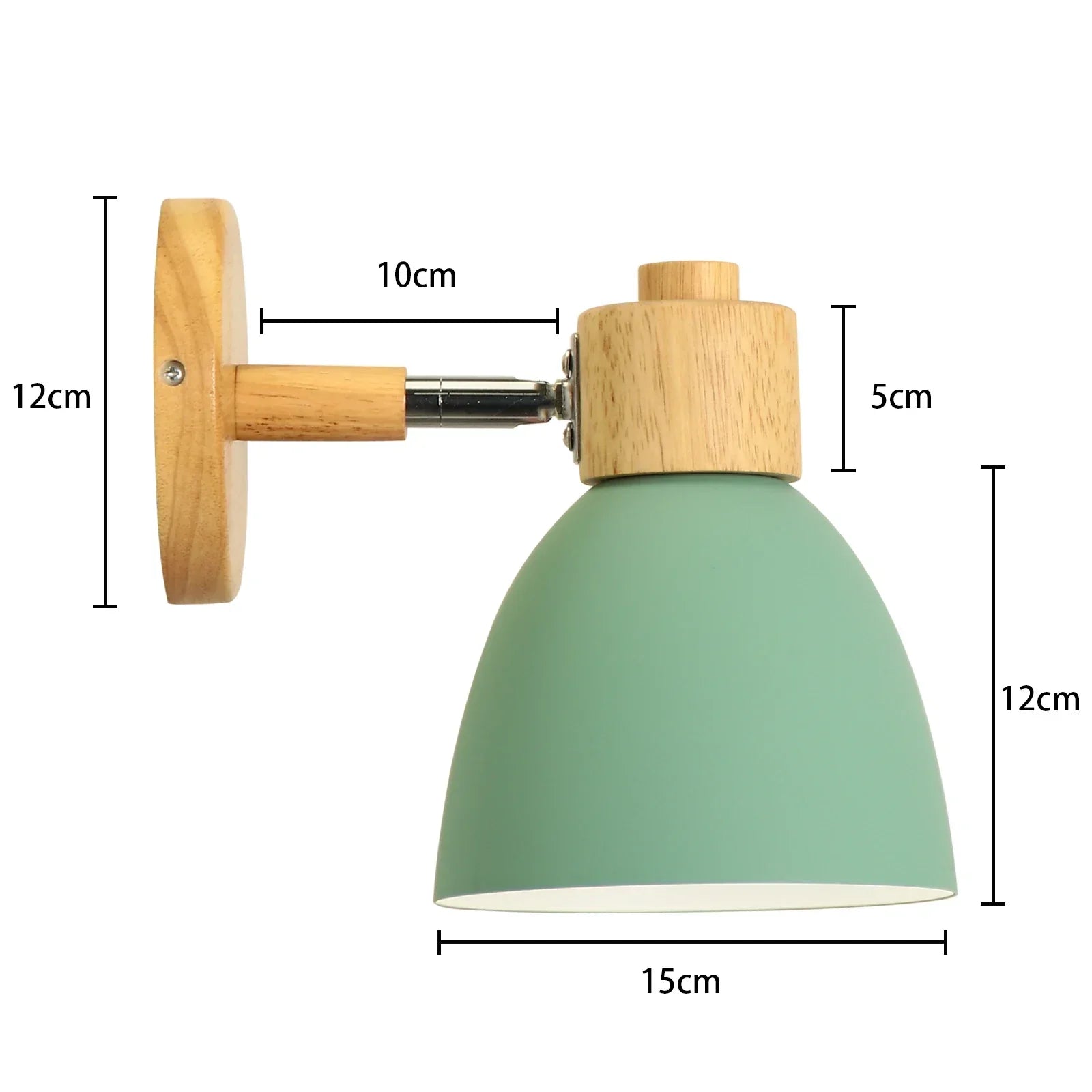 Nordic Green Wall Lamp Sconce for Bedroom Living Room Indoor Lighting Afralia™