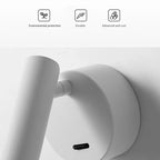 Minimalist LED Wall Lamp: Adjustable Rotation and Folding for Bedroom, Living Room Decoration